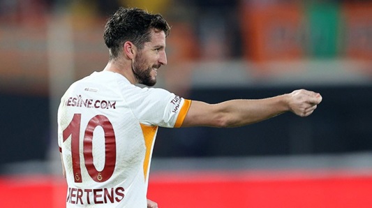 Dries Mertens, Galatasaray'da Sezonun İkinci Golünü Attı