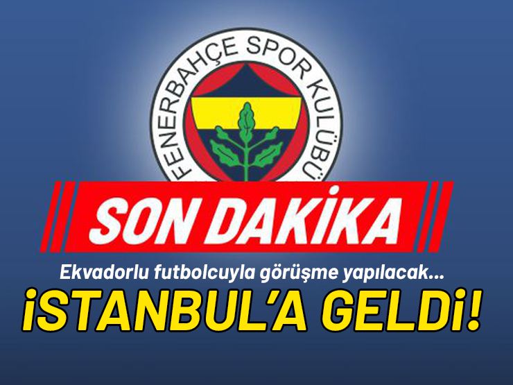 Ekvator'lu Futbolcu İstanbul'a Geldi!