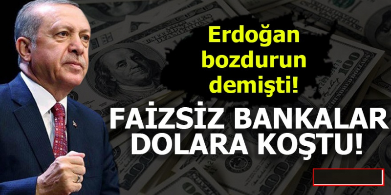 Erdoğan Bozdurun Dedikçe Onlar Dolar Alıyor!