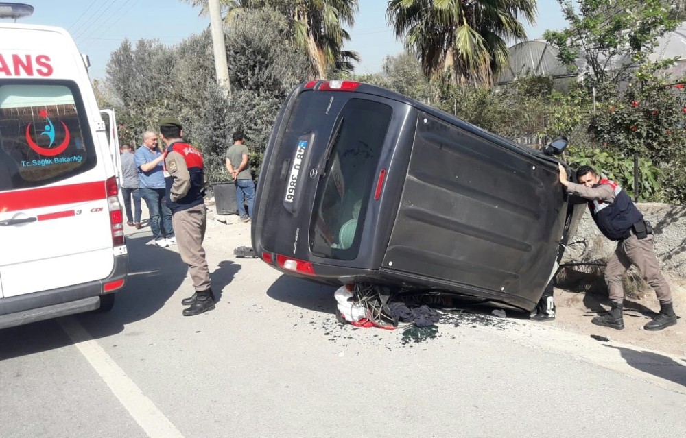 Milas’ta alkollü sürücü kaza yaptı; 1 yaralı