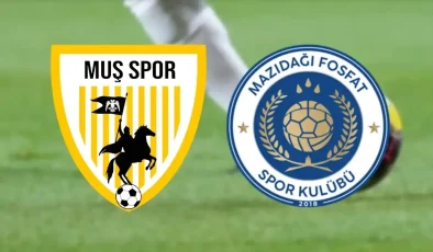 Muş Spor ve Mazıdağı Fosfat Maçının Yayın Bilgileri Merak Ediliyor! Hangi Kanalda Yayınlanacak?