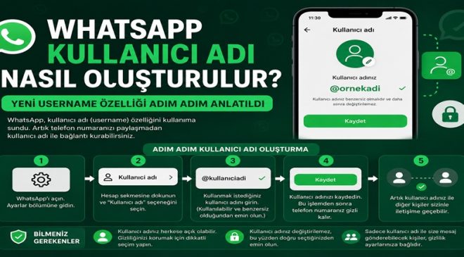 WhatsApp Kullanıcı Adı Nasıl Oluşturulur? Yeni Username Özelliği Adım Adım Anlatıldı
