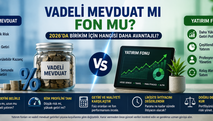 Vadeli Mevduat mı Fon mu? Karar Vermeden Önce Bilmeniz Gerekenler